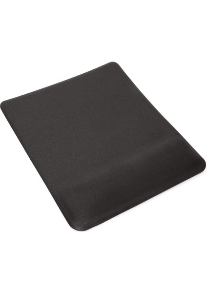 Siyah Dikdörtgen Bilgisiyar Notebook Bileklik Destekli Ergonomik Optik Mousepad 19X23 cm