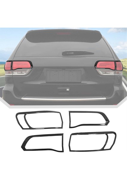 Jeep Grand Cherokee 2014-2020 Aksesuarları Için Kuyruk Işık Kapağı Çerçeve Trim (Yurt Dışından) fırsatları
