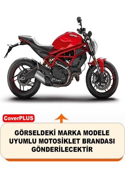 Ducati Monster 797 Plus Branda Motosiket Brandası (Gri Renk) Motor Örtüsü Çadır Su Geçirmez Motosiklet Kılıfı Motor Brandası fiyatları