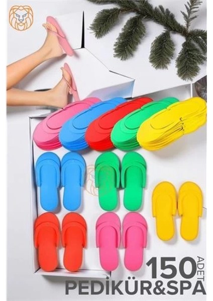 Modacar Tek Kullanımlık Pedikür Terliği - Spa Terliği Kullan-At Terlik 150 Çift fiyatları