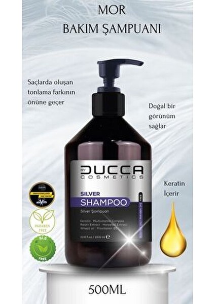 Silver Şampuan Kadın Kullanıcılar İçin Onarıcı Etki 500 ml Keratin İçerikli fiyatları