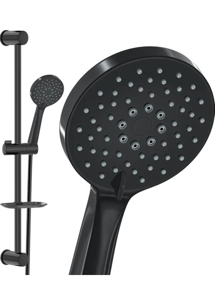 | Valtemo Siyah Fonksiyonlu Sürgülü Duş Seti - Kireç Tutmayan Tpe Başlık - 5 Yıl Garantili fiyatları