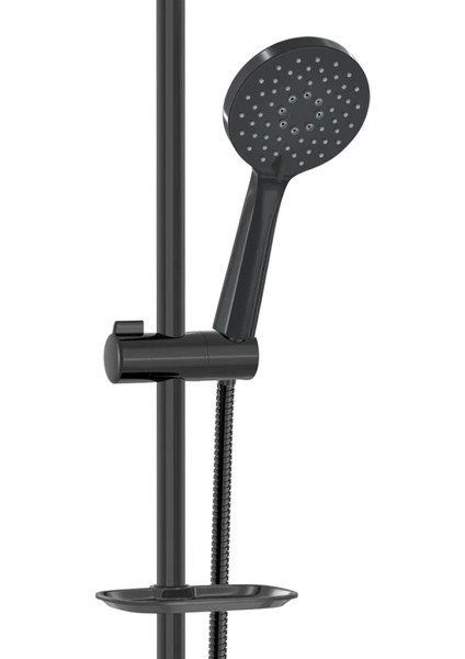 | Valtemo Siyah Fonksiyonlu Sürgülü Duş Seti - Kireç Tutmayan Tpe Başlık - 5 Yıl Garantili modelleri