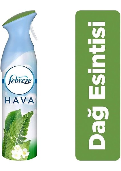 Hava Ferahlatıcı Sprey Oda Kokusu Dağ Esintisi 300 ml