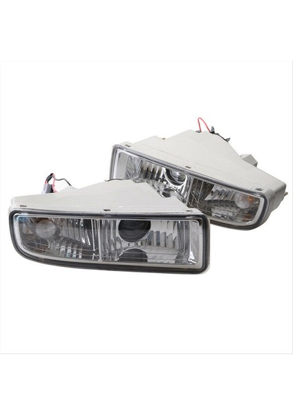 1 Çift Ön Tampon Işıkları Sol ve Sağ Halojen Sürüş Sis Lambaları 1998-2007 Lexus Için LX470 81040-60020 (Yurt Dışından)