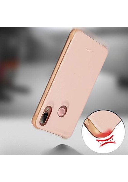 P20 Lite Smart View Flip Cover Kılıf, Pembe fiyatları