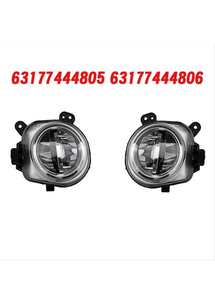 Araba Ön Tampon LED Sis Farkı Drl Lamp Bmw X2 F39 20I 25I 25IX 20DX 2018-2022 Gündüz Koşu Işığı 6317444805 L (Yurt Dışından) fiyatları