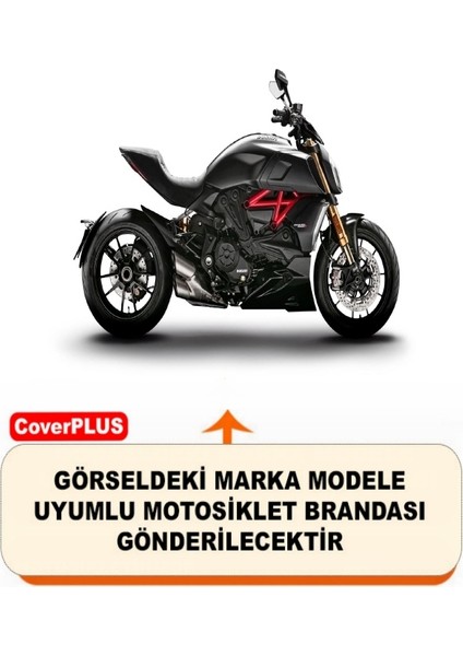 Ducati Diavel 1260 S Branda (Arka Çanta Uyumlu) Motosiket Brandası (Siyah Renk) Motor Örtüsü Çadır Su Geçirmez Motosiklet Kılıfı Motor Brandası fiyatları