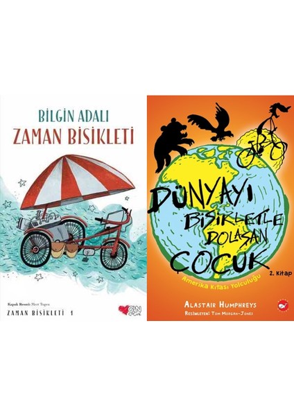 Zaman Bisikleti 1 (Bilgin Adalı) ve Dünyayı Bisikletle Dolaşan Çocuk 2 - Amerika Kıtası Yolculuğu