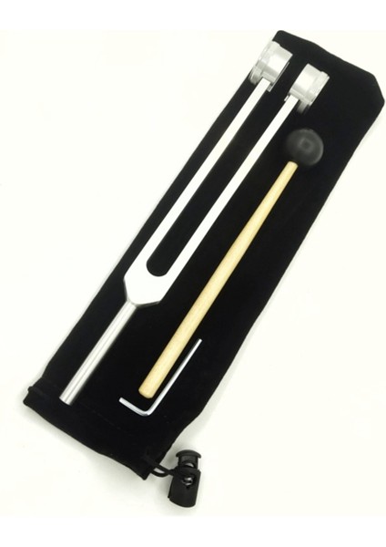 Altın Genişletilmiş 25 cm Kulak Temizleme Tuning Çatal 128Hz Anahtar Bez Torbası ve Çekiçle Çatal Çatal (Yurt Dışından) fiyatları