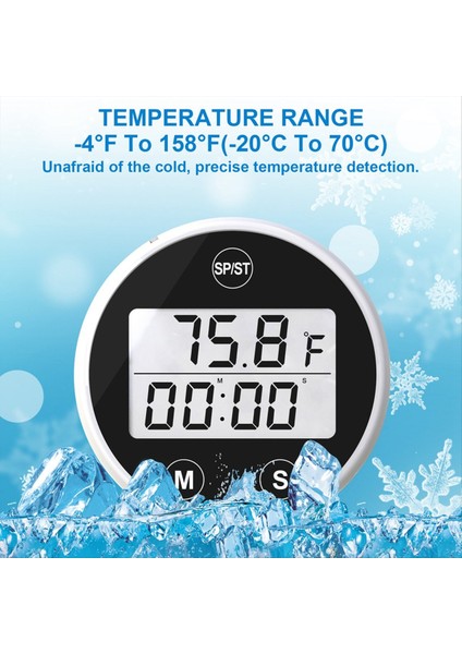 Dijital Buz Banyosu Termometre Su Banyo Termometresi Dijital Ekran Su Geçirmez Soğuk Dalma Yüzen Termometre (Yurt Dışından) modelleri