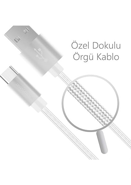 PSM06 1 Metre Beyaz Lightning Hızlı Şarj Kablosu,beyaz fiyatları