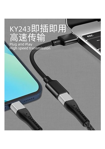 Ky 243 Pd USB Dönüştürücü Kablo - Type C USB Dönüştürücü Kablo fırsatları