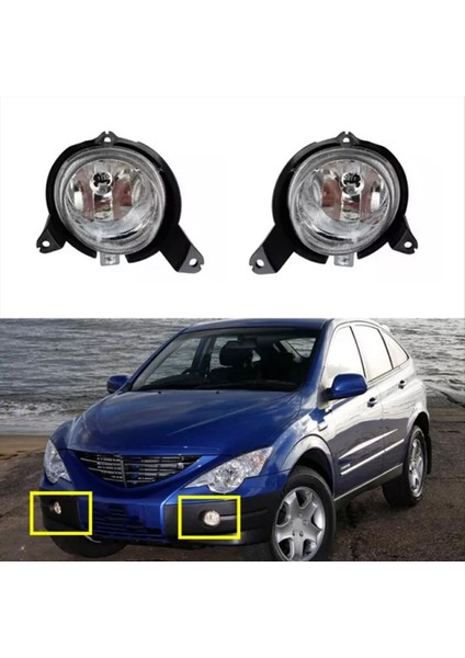 1 Pc Sol Ön Tampon Sis Işık Lambası Montajı Ssangyong Actyon 2006 2007-2011 8320121001 (Yurt Dışından) indirimleri