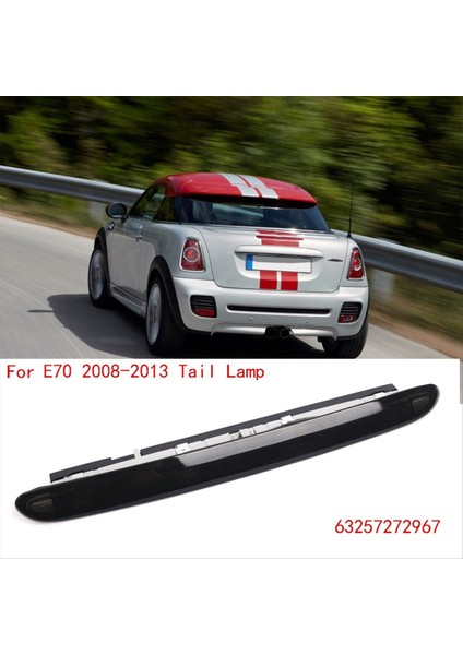 63257272967 Üçüncü Fren Işığı LED Bmw Için Yüksek Montaj Fren Işığı Iı Iı Iı E70 2008-2013 Kayalı Lamba (Yurt Dışından)
