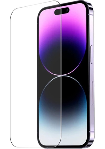 Ally iPhone 15 Pro Full Hd Tempered Kırılmaz Cam Ekran KORUYUCU-(5775) - N763J476-M63763