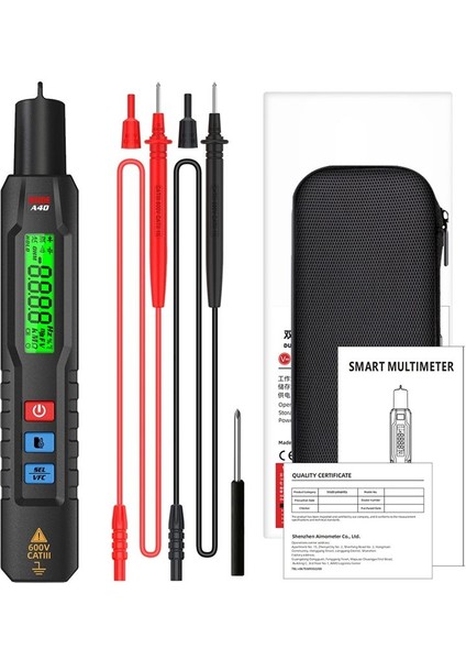 Bside A40 Kızılötesi Termometre Dijital Multimetre 4000 Sayısı Akıllı Otomatik Aralık Ohm Ncv Hz Gerçek Süreklilik Canlı Metre (Yurt Dışından) fırsatları