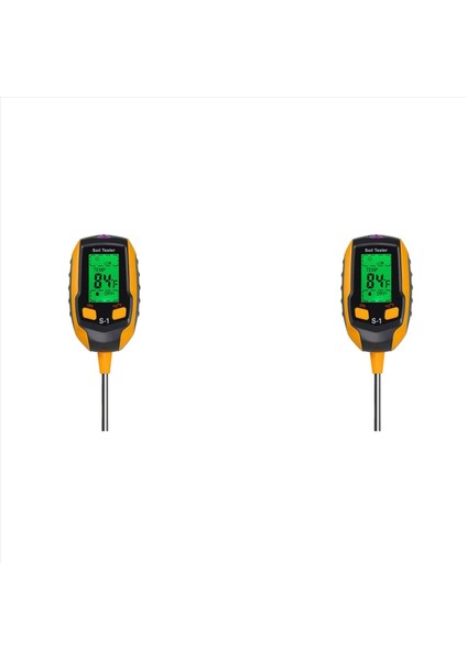 2x Toprak Ph Metre 4&#39 Ü 1 Ara Test Cihazı Nemi Ph/sıcaklık/ışık ile Dijital Bitki Nem Ölçer (Yurt Dışından) fiyatları