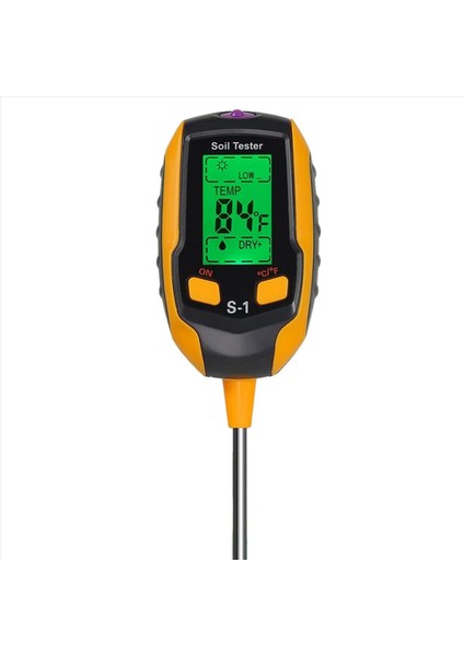2x Toprak Ph Metre 4&#39 Ü 1 Ara Test Cihazı Nemi Ph/sıcaklık/ışık ile Dijital Bitki Nem Ölçer (Yurt Dışından) modelleri
