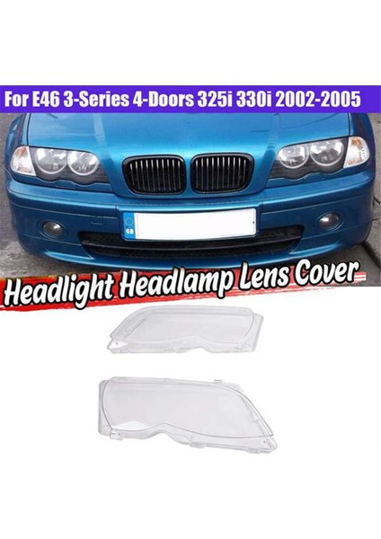 1 Çift Araba Far Kapağı Far Kabuğu Bmw 3 Serisi Için Şeffaf Kapak (Yurt Dışından) fırsatları