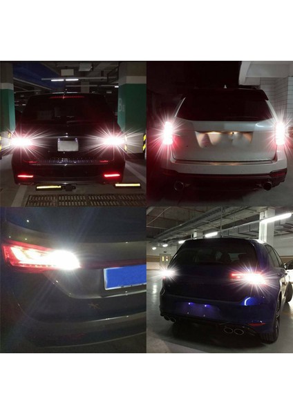 8pcs Araba Yedek Işıkları Için Parlak Beyaz Kanbus LED Ampul 912 921 T15 W16W (Yurt Dışından) fiyatları