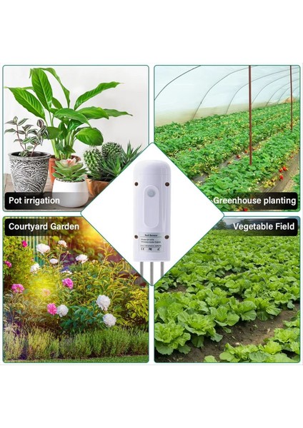 Zigbee Bitki Monitörü Açık Toprak Sıcaklık Ölçer Nem Nem Test Cihazı Bahçe Otomasyonu Sulama Tuka Dedektörü (Yurt Dışından) modelleri