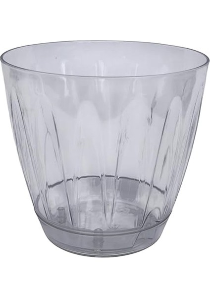 Adet Plastik Orkide Saksısı Seti 1,5 Lt Gizli Tabaklı Şeffaf Saksı 145 x 135 mm fiyatları