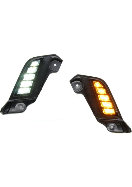 Toyota Tacoma 2011-2015 Aksesuarları Için Ön Yan Marker Gündüz Koşu Lambası Amber Sıralı Dönüş Sinyali (Yurt Dışından) fiyatları