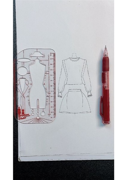 Dikiş Cetveli Kapitone Cetvel Moda Çizim Cetveli (Yurt Dışından) fırsatları