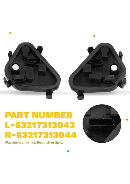 Kuyruk Lambası Soketi Sol Sağ+Bmw 320I 328D 328I 335I 2012-2015 63217313043 63217313044 (Yurt Dışından) indirimleri