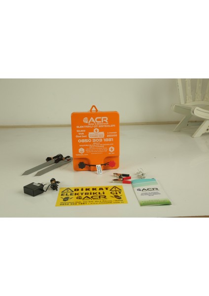 ACR XPOWER 25000 Elektrizatör 50.000 VOLT ÖZEL SERİ (200 DÖNÜM ARAZİYE KADAR ETİLİ)