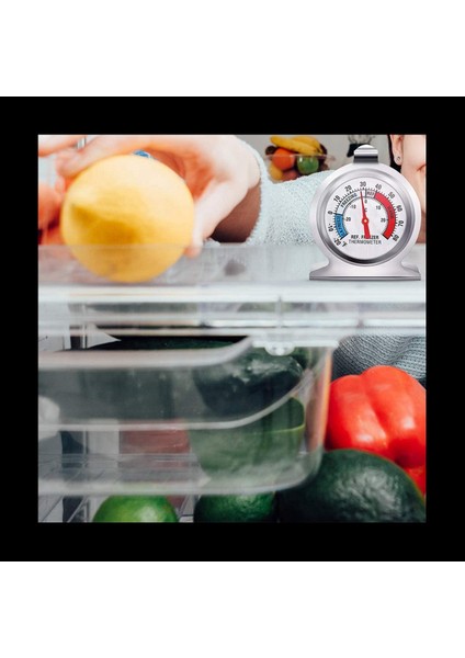 2x Buzdolabı Dondurucu Termometre Serisi Buzdolabı Dondurucu Için Büyük Kadran Termometresi Sıcaklık Termometresi (Yurt Dışından) indirimleri