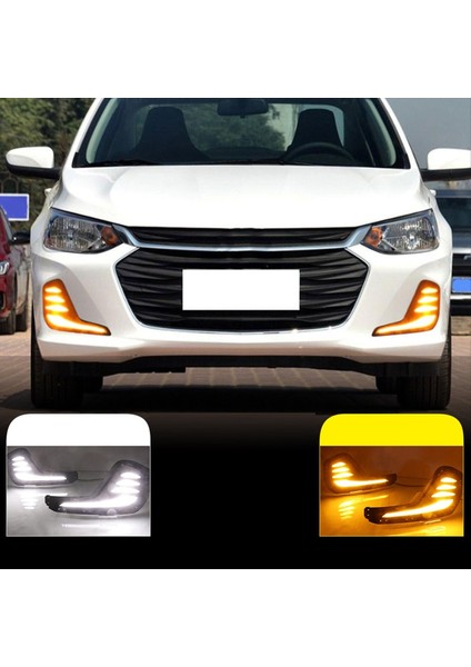 Chevrolet Için Cavalier 2020 2021 2022 Araba Gündüz Koşu Işığı Sinyal Far Far Sis Far Kapağı A (Yurt Dışından) fiyatları