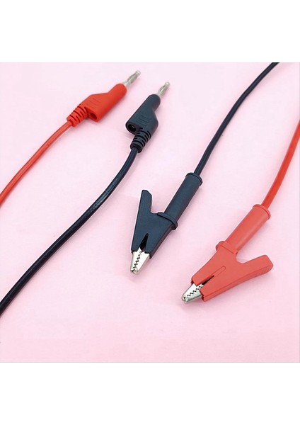 Multimetre Banana Tapma Timsah Timsah Test Probu Banana Fişine Banana Fiş Kablosu 4 Pcs Test Prob Pinleri (Yurt Dışından) fırsatları