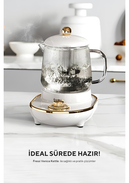 YSB-GC03 Venice Beyaz Kettle modelleri