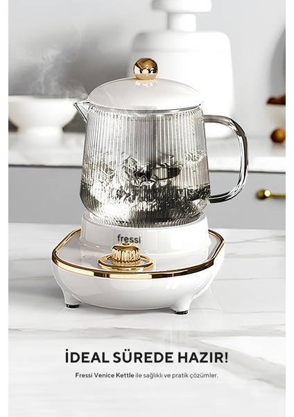 YSB-GC03 Venice Beyaz Kettle