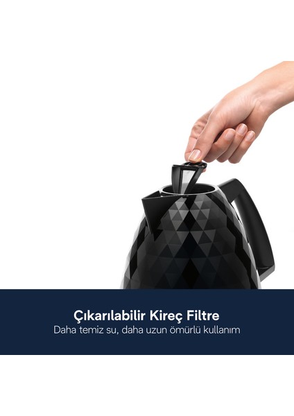 Brillante Su Isıtıcı 1,7 lt KBJ2001.BK modelleri