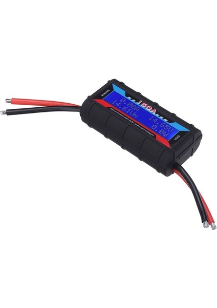 150A Yüksek Hassas Watt Metre Güç Analizörü Arka Işık LCD Wattmetre 150A Power Metre Analiz Enstrümanı (Yurt Dışından)