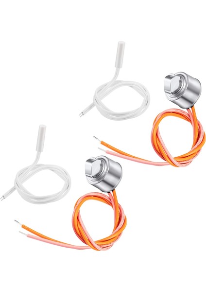 4 Pcs WR55X10025 Buzdolabı Sıcaklık Sensörü 914093 WR50X10068 Ge Buzdolapları Için Termostat Yetiştirin (Yurt Dışından)