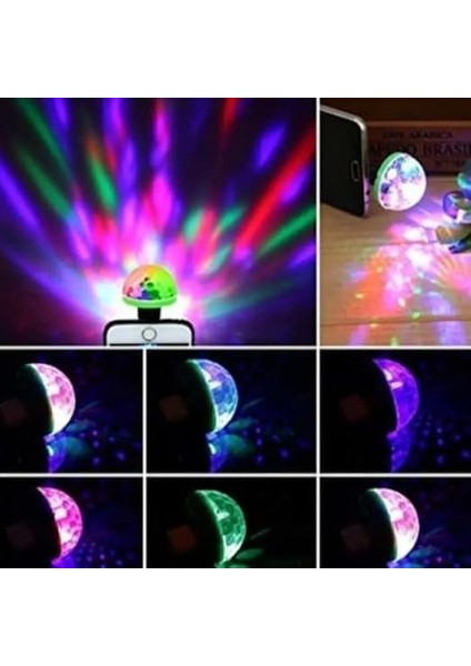Müziğe ve Sese Duyarlı Mini Parti Disko Topu Rgb USB LED Işık, Müzikle ve Sesle Değişen Renkli Işıklar, Ses Duyarlı Araç Içi Led, Parti, Doğum Günü, Kutlama Işıkları (2 Adet) modelleri