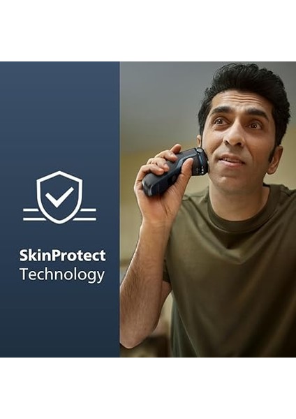 3000 Serisi Tıraş Makinesi, Islak ve Kuru Kullanım, 5d Esnek Başlık, Powercut Bıçaklar, Hassas Ciltler Için, S3144/00 fiyatları