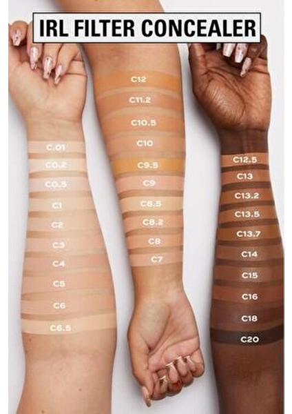 IRL Filter Finish Kapatıcı C4 Soft Matte Suya Dayanıklı 6 g Günlük Kullanım İçin indirimleri