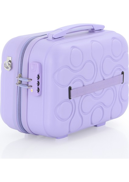 Polipropilen 3'lü Valiz Seti Orta & Kabin & Makyaj V376