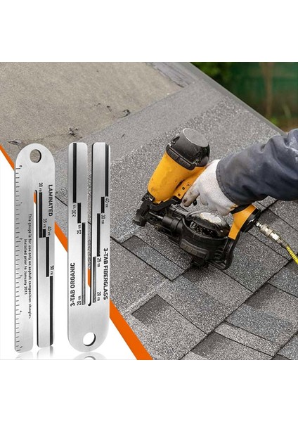 3pcs Shingle Gauge 4/09 Shıngle Gauge Tacak Arkı Karayıcı Karabi Kaynağı Karabileri Karabi Kaynaklığı Ölçüyor (Yurt Dışından) modelleri