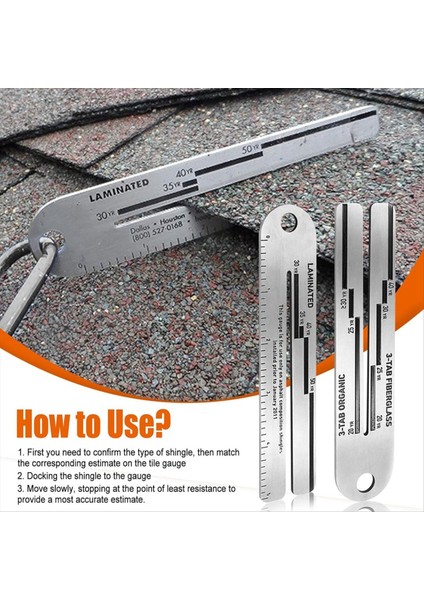 3pcs Shingle Gauge 4/09 Shıngle Gauge Tacak Arkı Karayıcı Karabi Kaynağı Karabileri Karabi Kaynaklığı Ölçüyor (Yurt Dışından) fırsatları