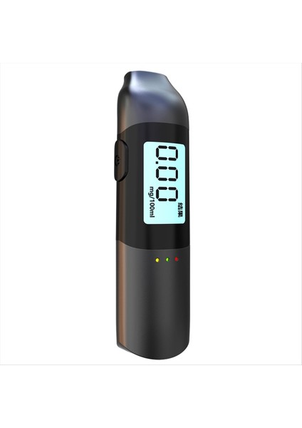 Dijital Alkol Test Cihazı USB Şarj Edilebilir Yüksek Hassas Breathalyzer Alcommeter LCD Ekran Profesyonel Taşınabilir (Yurt Dışından)