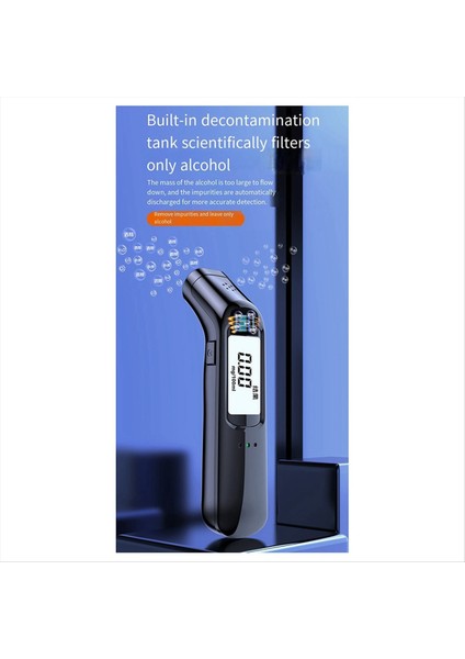 Alkol Test Merkezi Havadan Yıkılmış Sarhoş Sürüş Testi Ölçümü Alkol Test Aleti Ev Sesli Yüksek Hassasiyet (Yurt Dışından) indirimleri