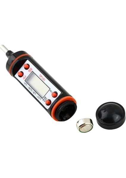 Siyah Renk Dijital Gıda Yemek Termometresi Yemek Isı Ölçer fırsatları