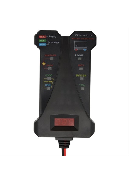 2x MP0514A 12V Dijital Pil Test Cihazı Voltmetre ve LCD Ekran Siyah Sürümlü Şarj Sistemi Analizörü (Yurt Dışından) indirimleri