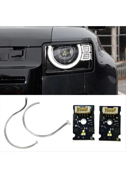Land Rover Defender Için 2020-2023 Araba Drl Far Işık Kılavuzu Şeridi Gündüz Işık Tüp Devre Çip Tahtası Ön Sağ (Yurt Dışından) fiyatları